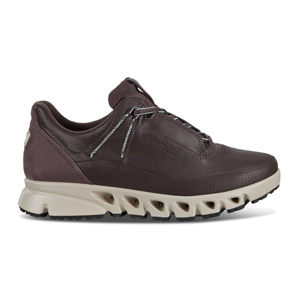 Womens Outdoor Shoes - ECCO Multi-Vent - Dark Grey - 3986MDRTH